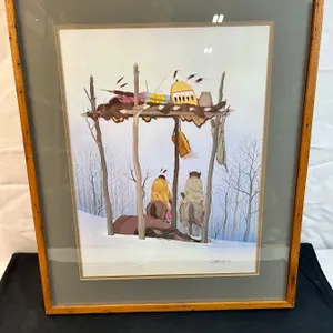 Indigenous Art.  Artist - Vann. Print # 1394/1500