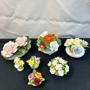 Assortment of China Flower Arrangements