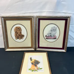 Framed Animal Art