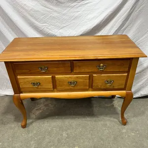 J.W. Woodcraft Wooden Side Board (5 Drawers)