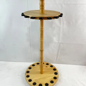 Wooden Fishing Rod Rack