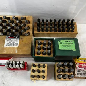 Assorted Letter & Number Stamps