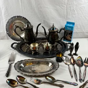 Silver Plated and Silver Like Servingware