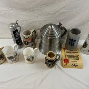 Collection of Beer Steins