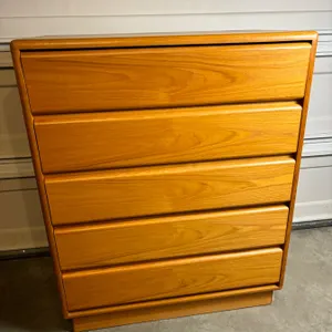 Mid Century "Mobican" 5 Drawer Dresser
