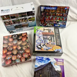 Assortment of New Puzzles