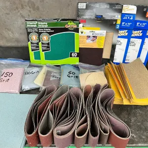 Large Assortment of Sandpaper