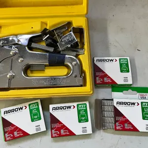 Arrow Staple Gun Model T50, & Staples