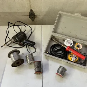 Soldering Guns (Weller & Wen) & Assorted Flux & Wire