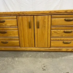 Palliser Dresser With Mirror And Secret Compartment