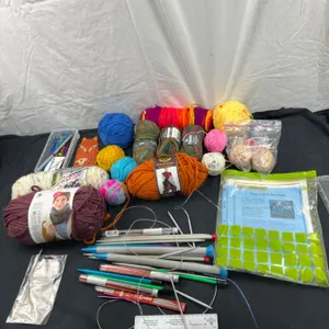 Assorted Knitting Supplies