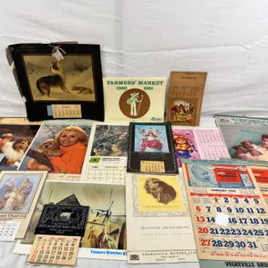 Vintage Promotional Calendars