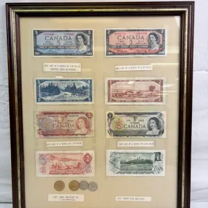 Assortment of Canadian Coins and Currency