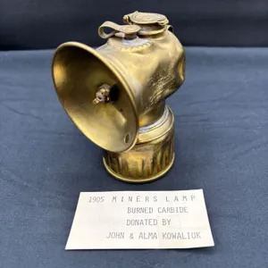 "Justrite" 1905 Miners Lamp