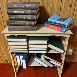 Bookshelf with Books