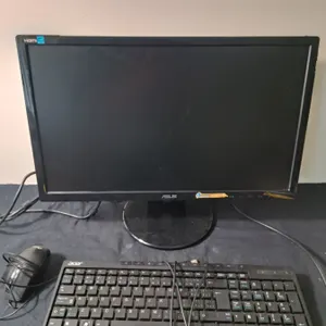 Asus LCD Monitor with Acer Keyboard & Mouse