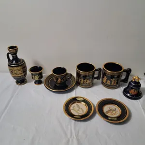 Hand made 24K gold china made in Greece and Japan