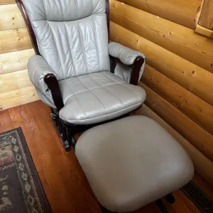 Dutailier Rocking Chair and Ottoman