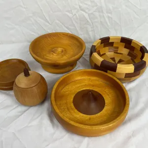 Wooden Bowls and Decor