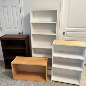 Bookshelves Lot