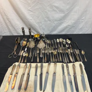 Assorted Plated Silverware