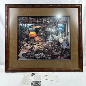 "Max in the Adirondacks" Print by Charles Wysocki