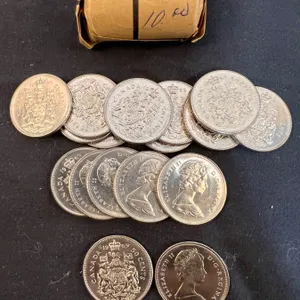 1969 Canadian 50 Cent Coins