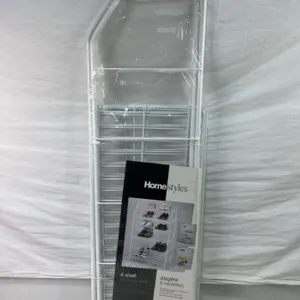 Homestyles 6 Shelf Storage Unit