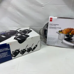 7 Piece Non-Stick Cookware Set & Oval Roaster