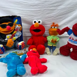 Assorted Sesame Street & Muppets Plush Toys