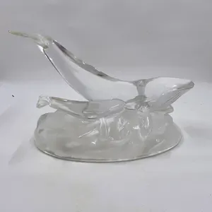Bohemian Glass - Whale in Wave