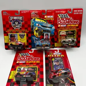 Assorted Die Casts with Collector Cards & Display Stands