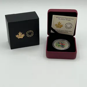 2014 Large 25 cent coin series Scarlet Tanager