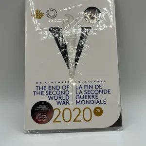 2020 End of WW2 Colorized $2 coin Mint Set