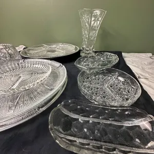 Glass and Crystal Lot
