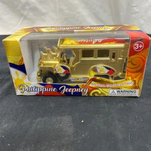 Special Gold Edition Philippine Jeepney Die Cast Truck