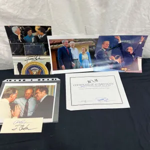 Assortment of Autographed American Presidential Photographs
