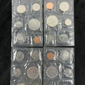 4 Canadian Coin Sets