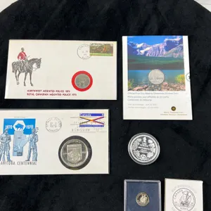 Assorted Canadian Anniversary/Centennial Coins & Tokens
