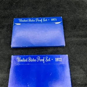 2 United States Proof Sets
