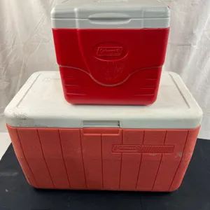 2 Coleman Coolers