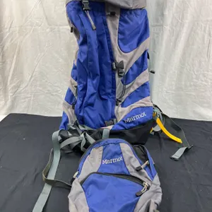 Marmot Backpack with Clip on Smaller Backpack