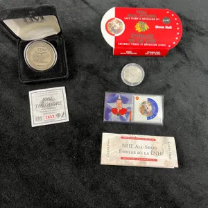 2 NHL Medallions