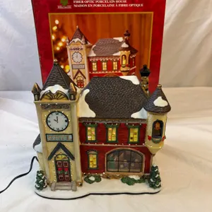 Fibre Optic Porcelain House