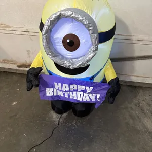 Inflatable Happy Birthday Minion