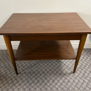 2 Tier Wooden Table