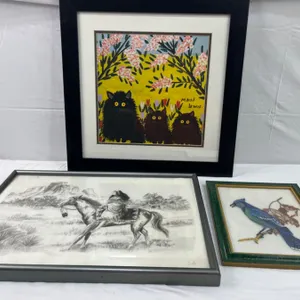 Framed Animal Pictures