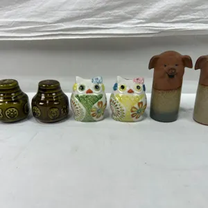 Various Salt & Pepper Shakers