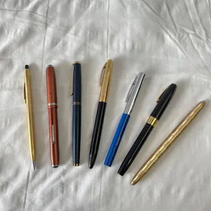 Fountain Pens and a Cross Pencil