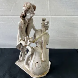 Cello Player Sculpture